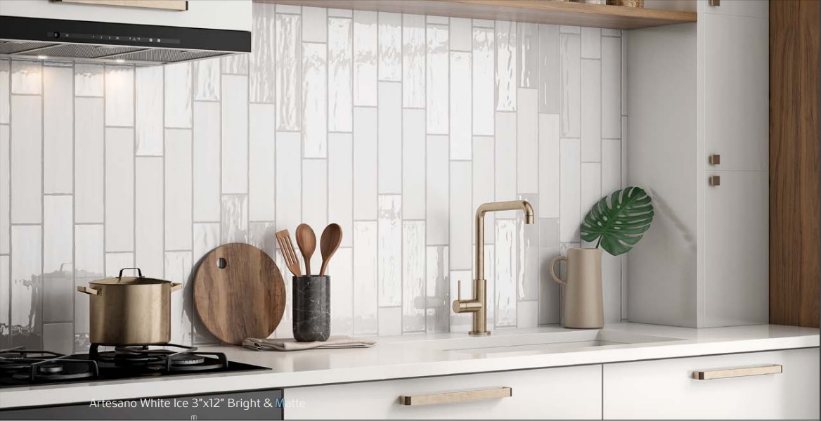 Biscuit Matte 3" x 12" Ceramic Subway Wall Tile