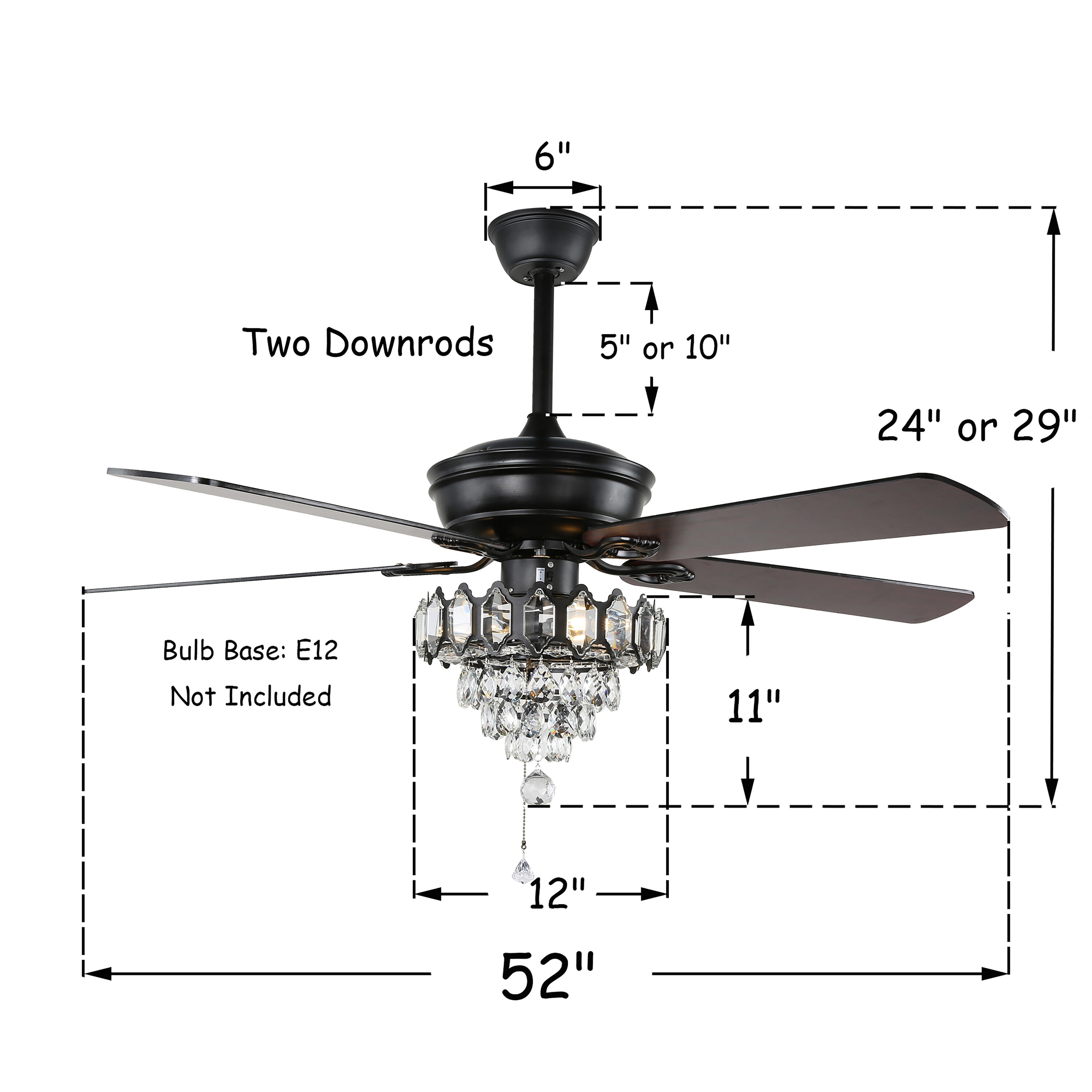 Cusp Barn BD2025-B Ceiling-Fans - View #7