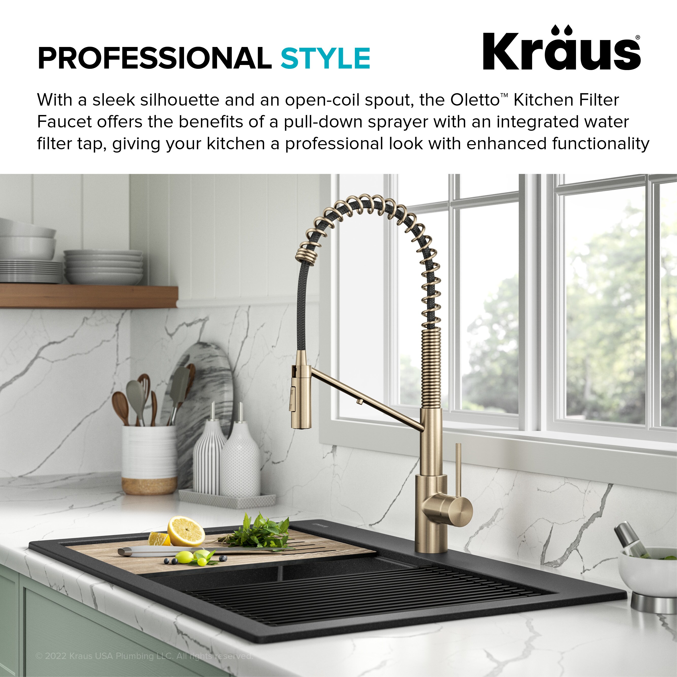 Kraus KFF-2631SFACB Kitchen-Faucets - View #4
