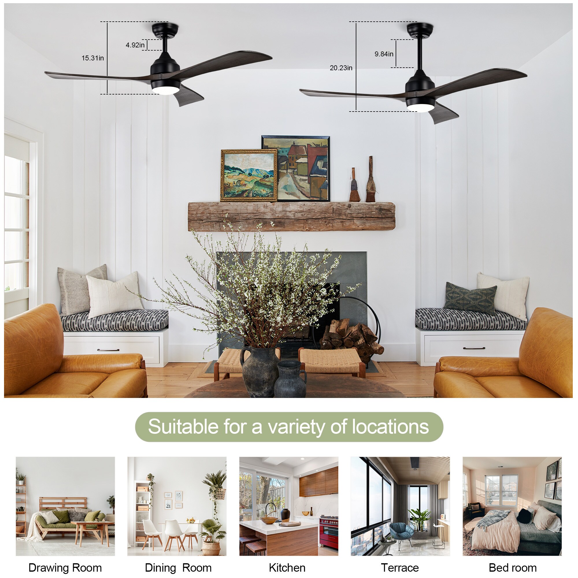 BABOOM BOM-9212261-OR Ceiling-Fans - View #11