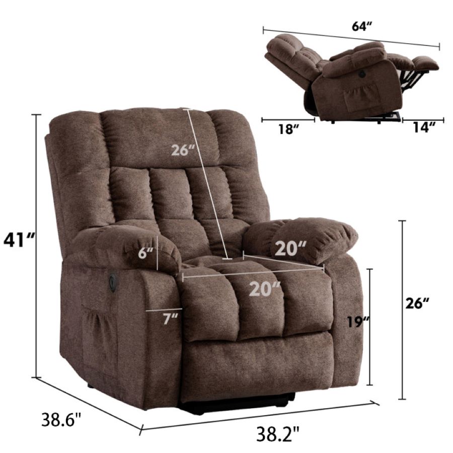 roder power lift assist recliner