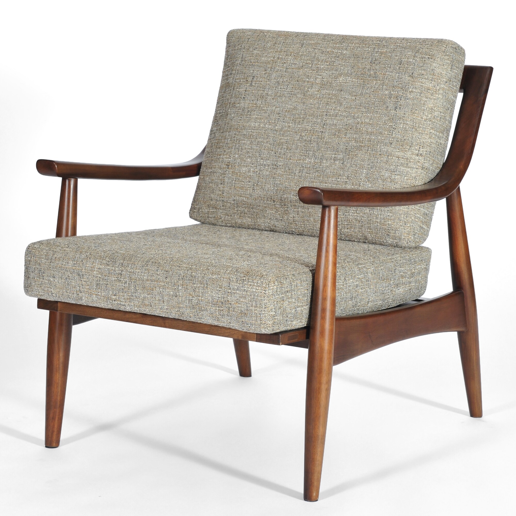 Gingko ADM380-WM-MN Adam Modern Gray Accent Chair