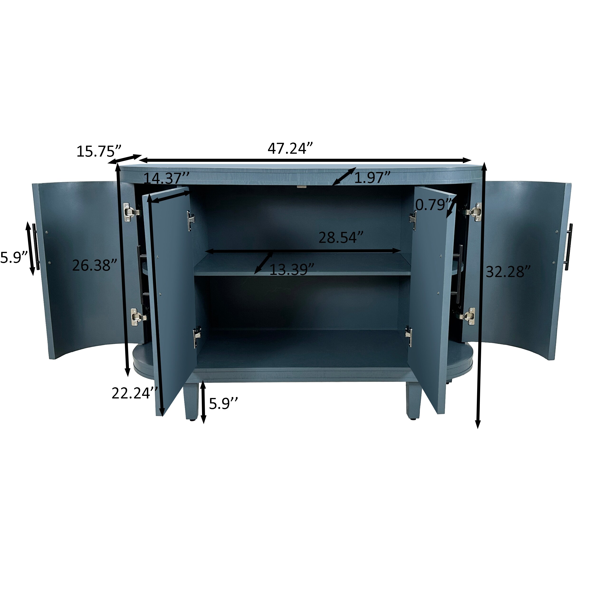 Vynxaria LS0505-75790337 Console-Sofa-Tables - View #4