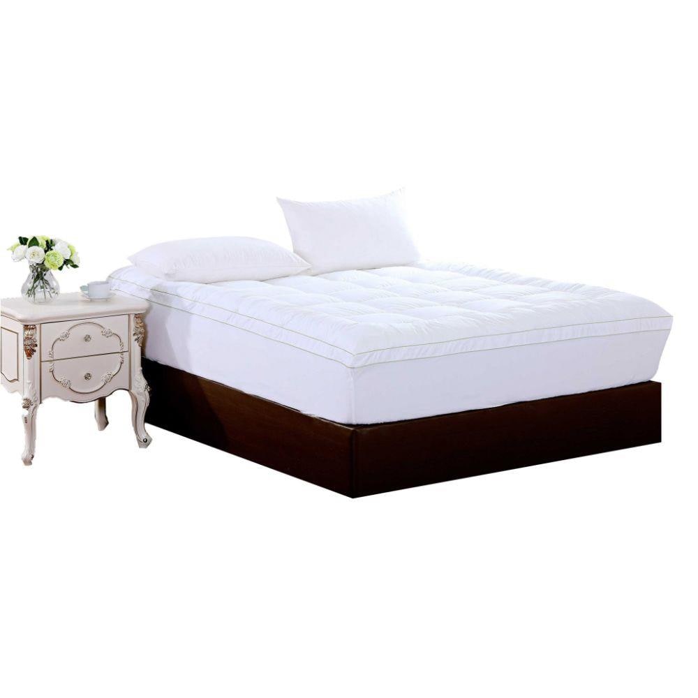 HomeRoots 303540 Caroline 80.0-Inches D Polyester Queen Encasement Mattress cover