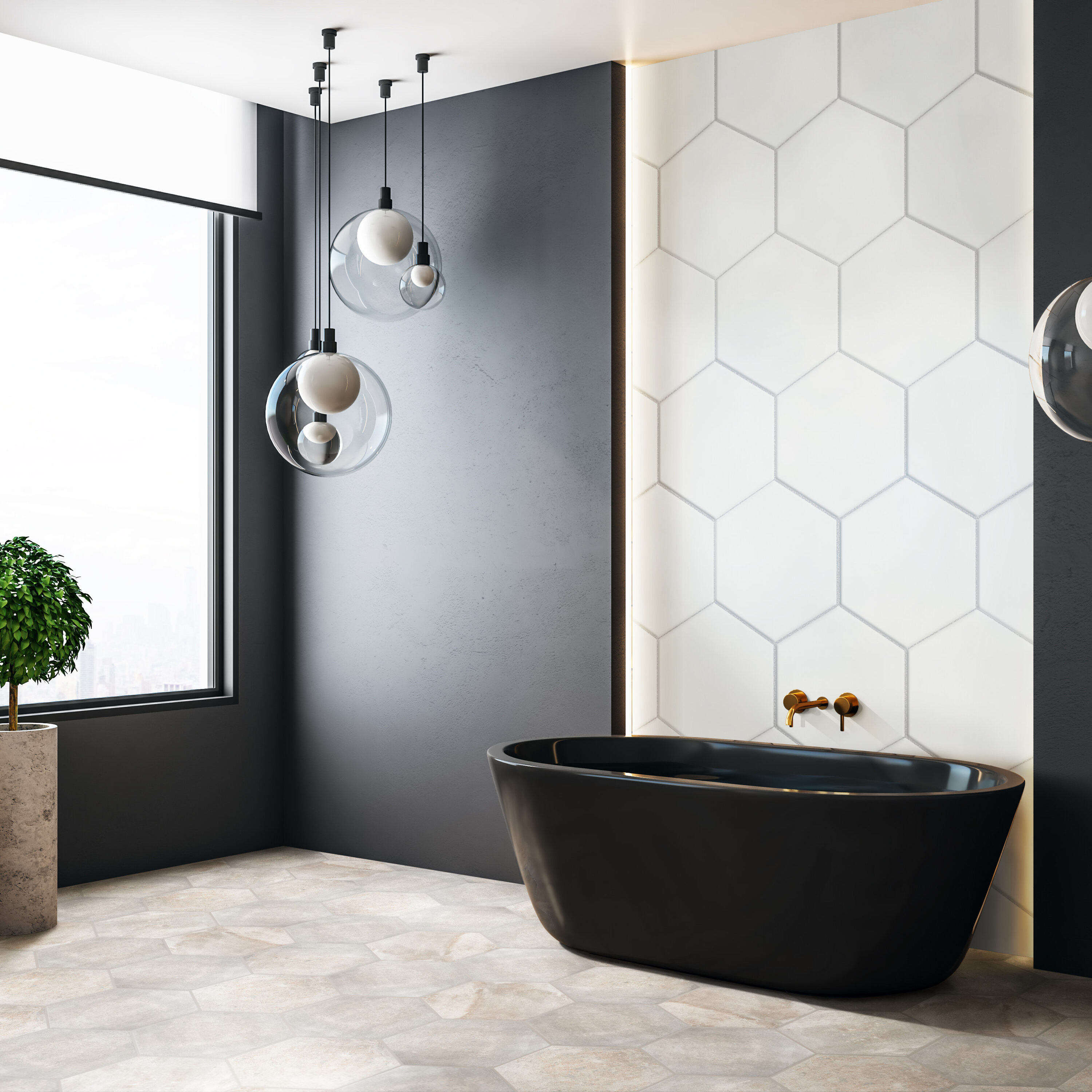 Affinity Tile S1FCD19WTX Tile-Samples - View #2
