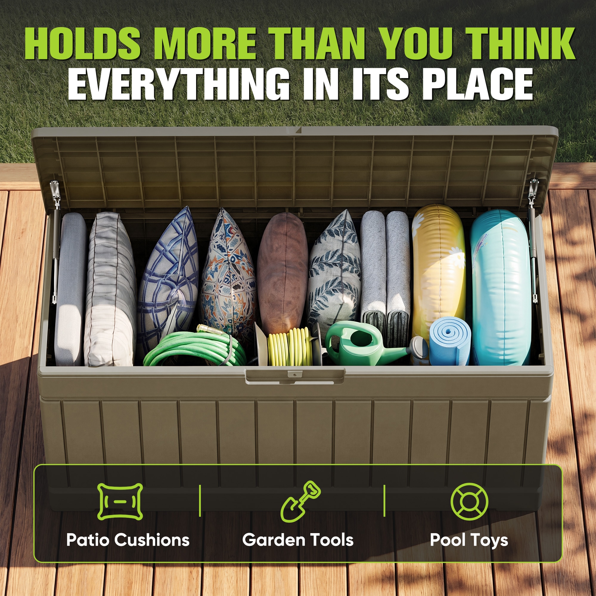 Patiowell WES-PSB22-0093-WGY Deck-Boxes - View #3