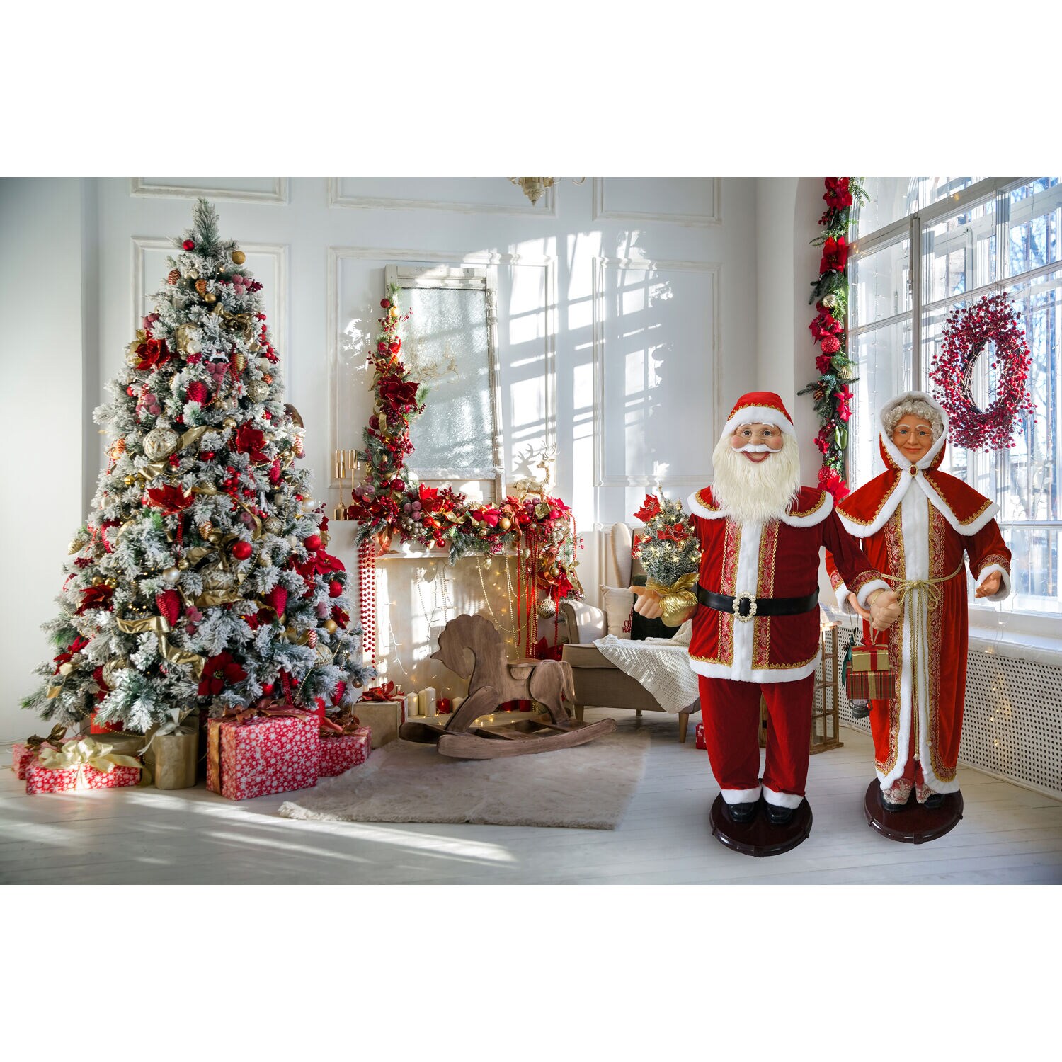 Fraser Hill Farm FSC058-2RD2 Table-Christmas-Decorations - View #15