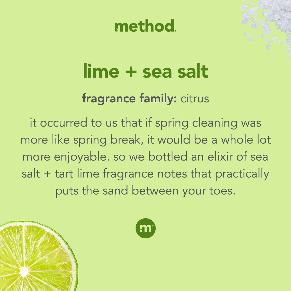 Method All Purpose Cleaner 28 fl oz 0.9 quart Lime Seasalt Scent 8