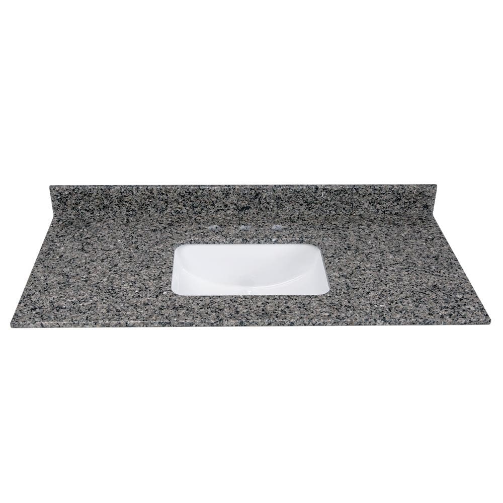 US Marble 4918W900303 Natural Granite 49-in New Caledonia Granite Bathroom Vanity Top