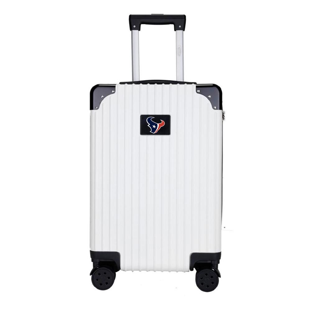 Mojo Licensing NFHTL210_WHITE 23.75 X 15.5 X 9.75 White Polycarbonate Hardshell Carry-on Bag (1-Bag)