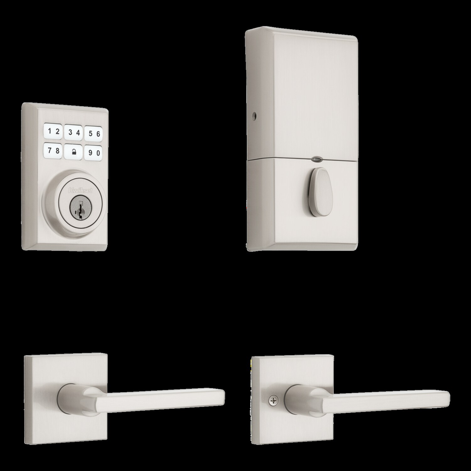 Kwikset 909 CNT 15 SMT CP Electronic-Door-Locks - View #5