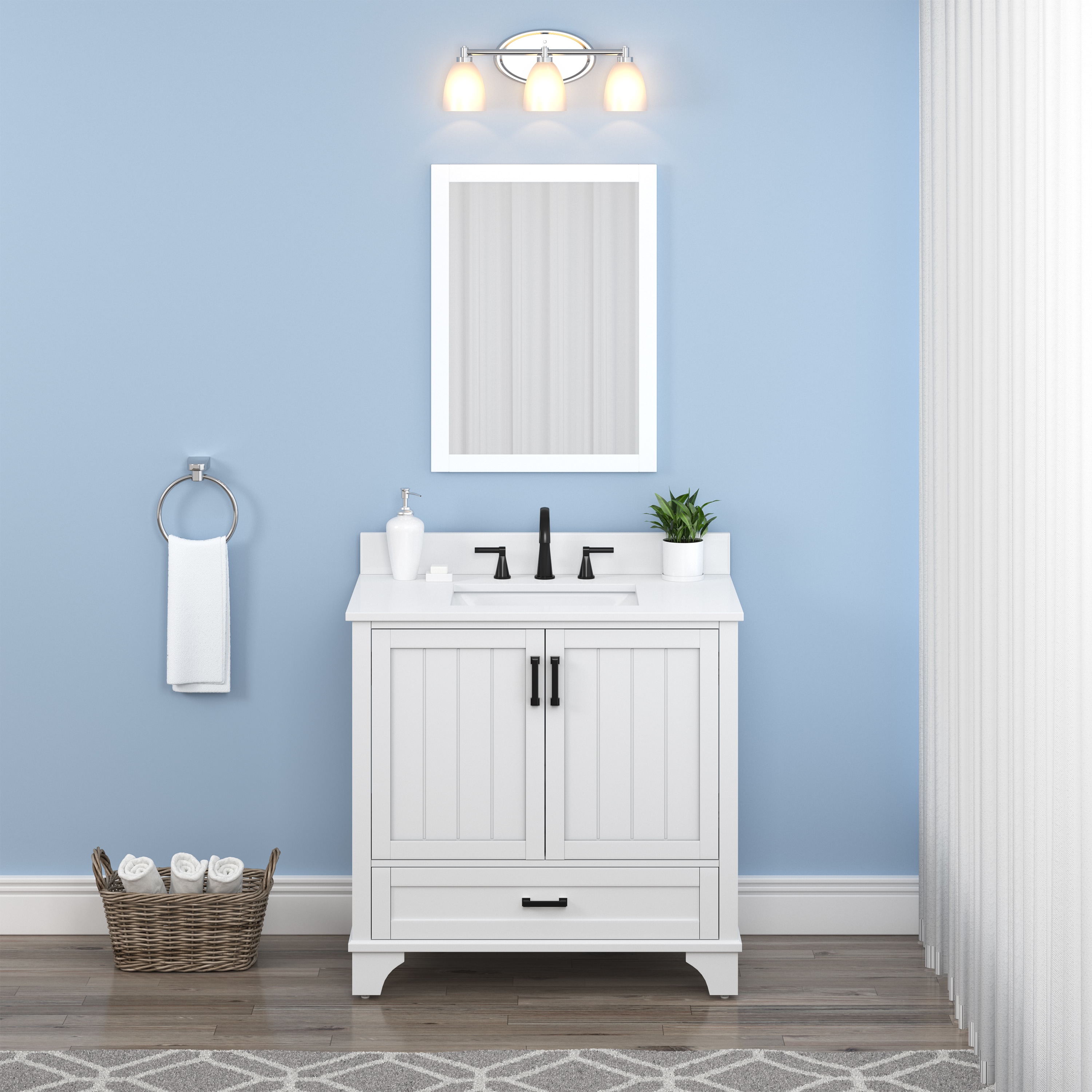 allen + roth LPWVT3639D Bath-Vanity-Combo - View #3