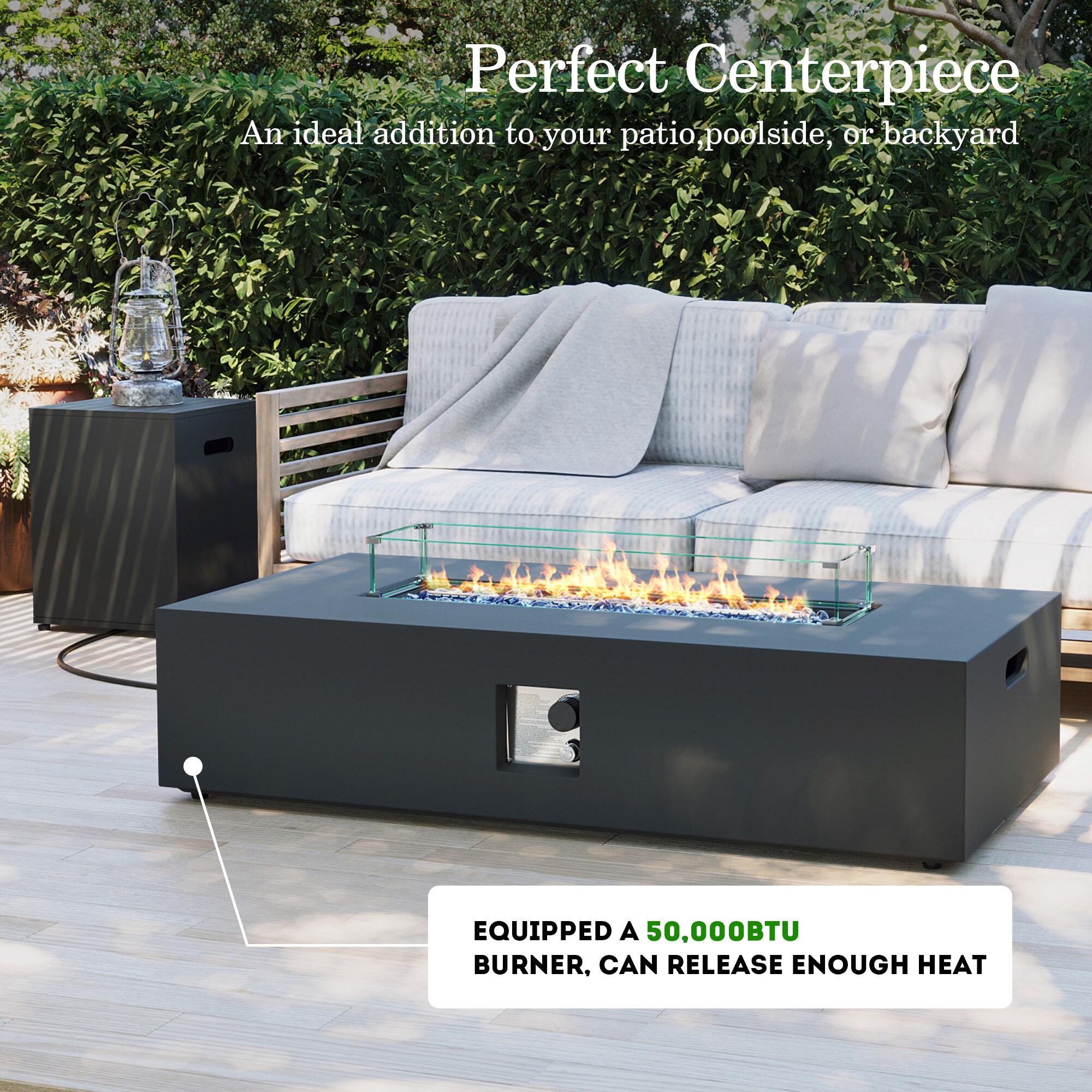 Patio Watcher 56TP-BROWN-BLZWST Outdoor-Gas-Firepits - View #4