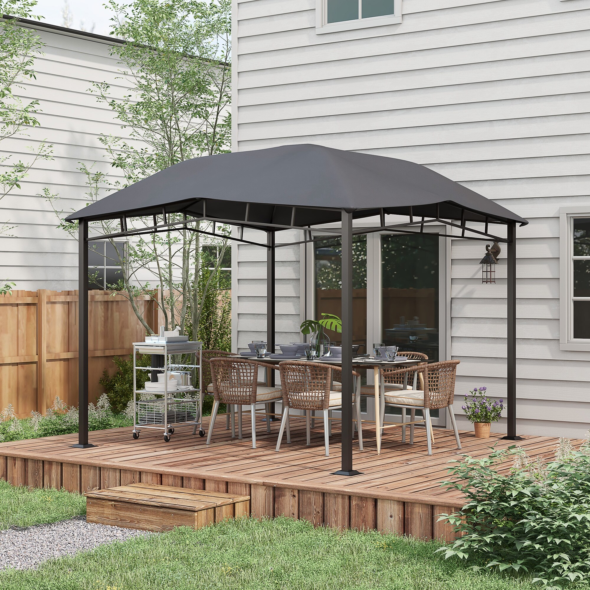 ToolCat BZ2-9-PW Wood-Resin-Gazebos - View #7