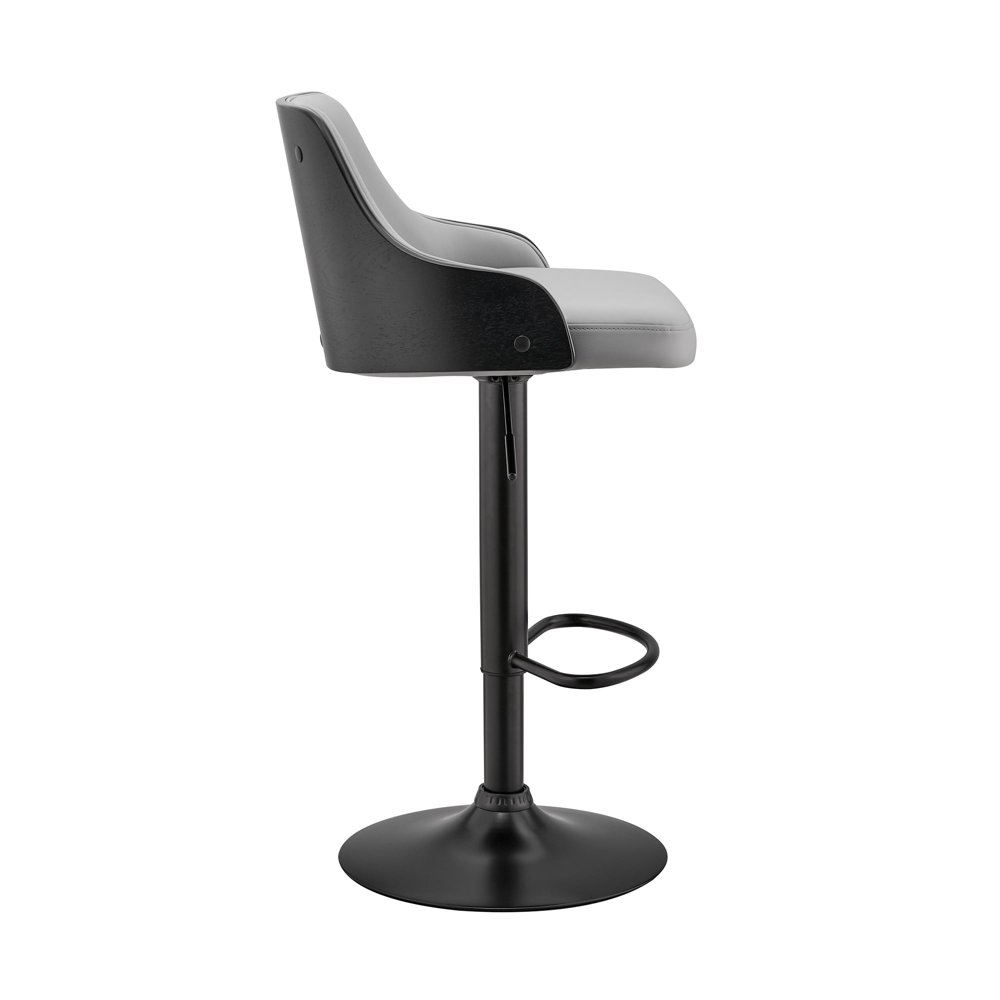 Armen Living LCARBABLBLGR stools - View #3