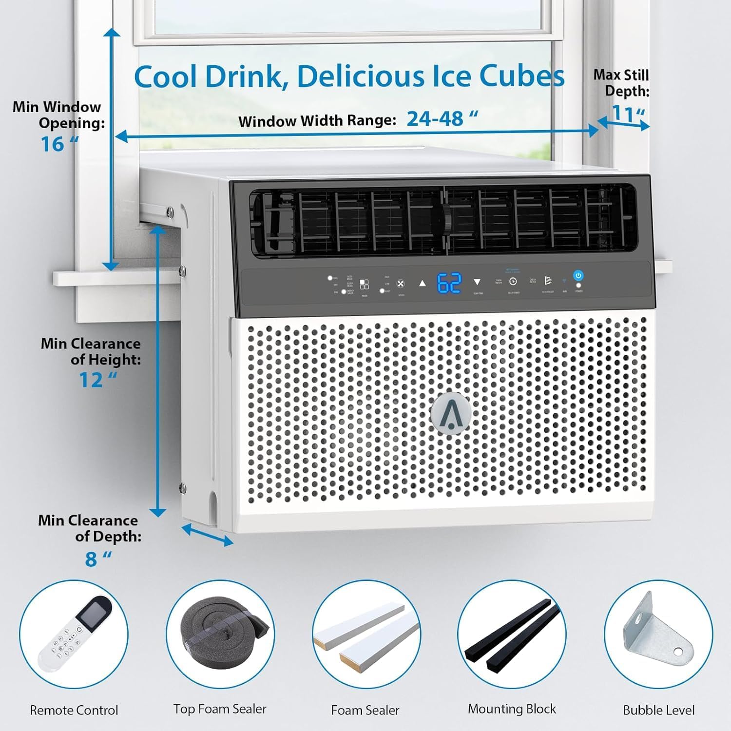 Qeetex ZYS-PHO-10U78CBN Portable-Air-Conditioners - View #2
