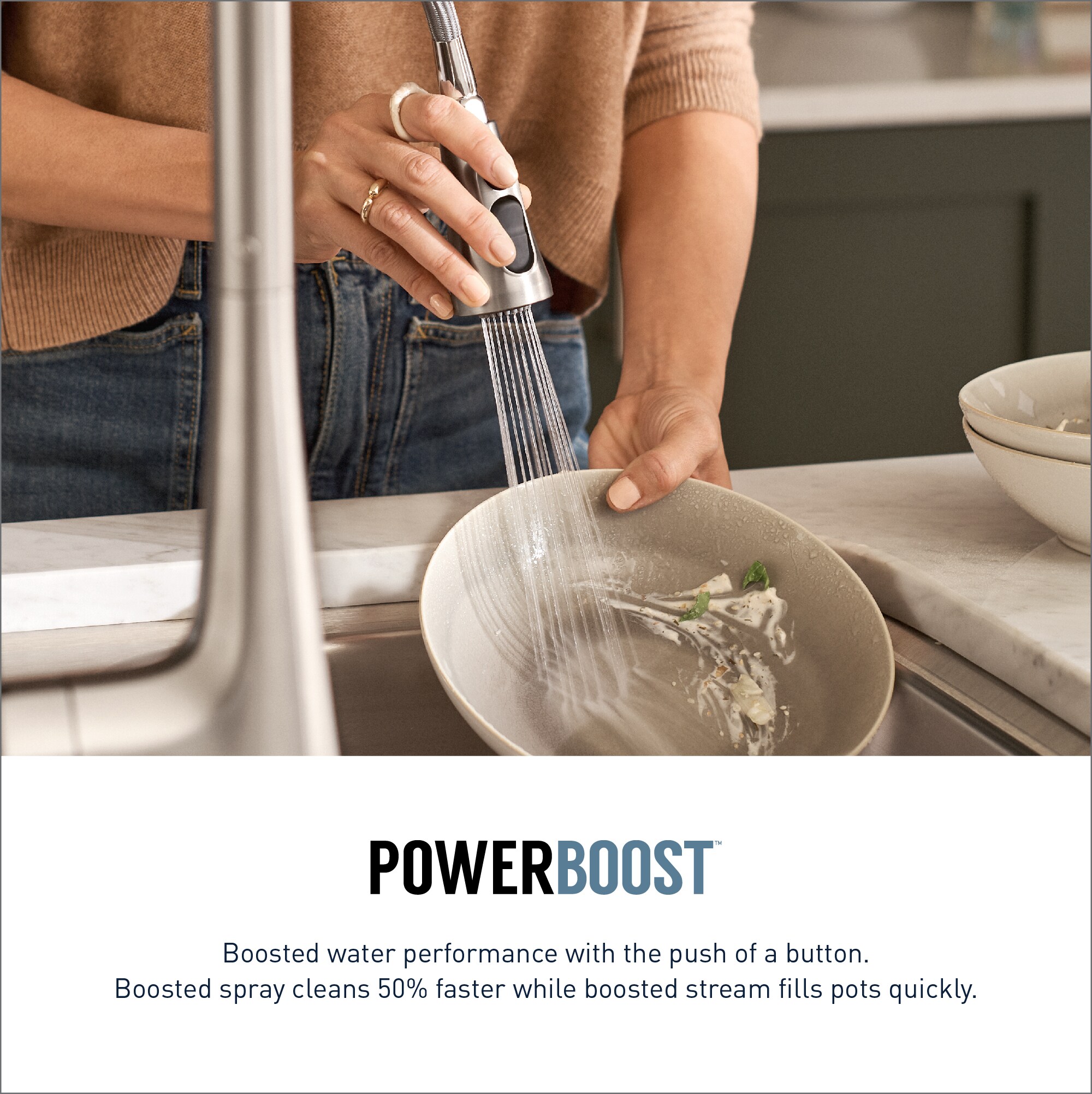 Moen S7235BL Kitchen-Faucets - View #3