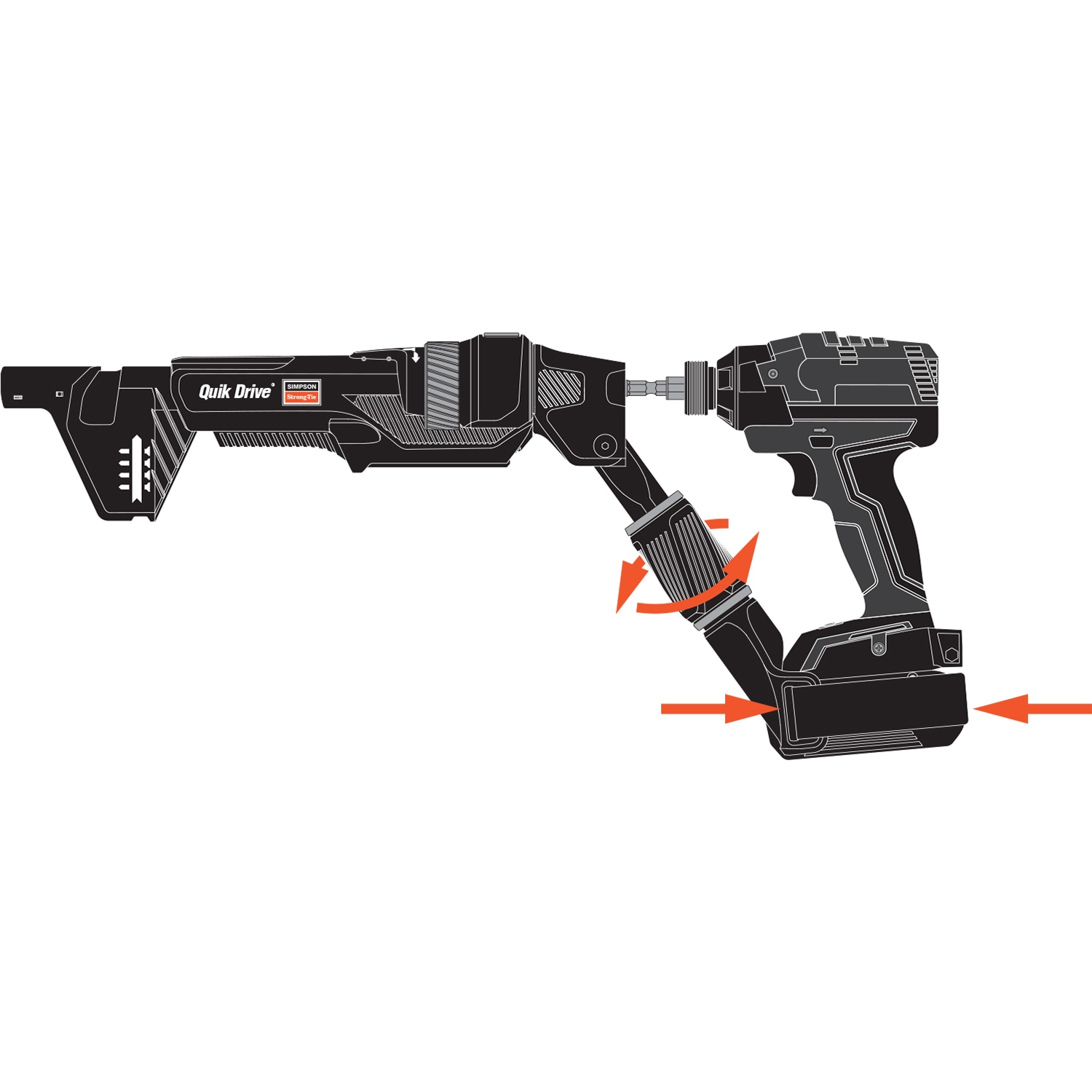 QUIK DRIVE BY SIMPSON STRONG TIE QDPROJECTPRO b100230 - View #5