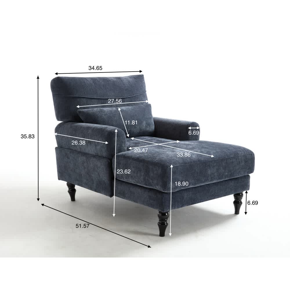 Coolbibila KACE-CHAIR-BLUE chairs - View #3