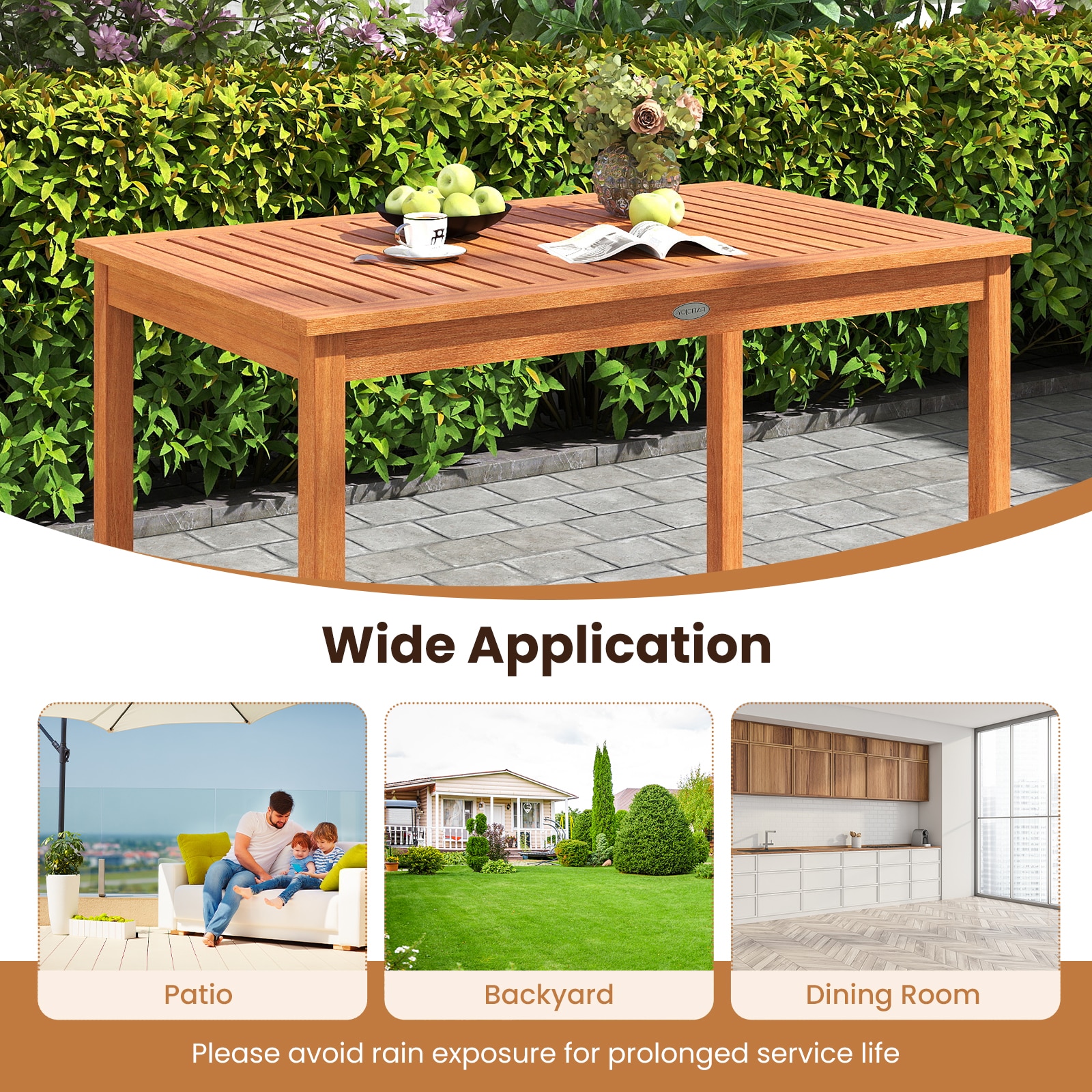 Forclover HYFE-73224R Patio-Dining-Sets - View #7