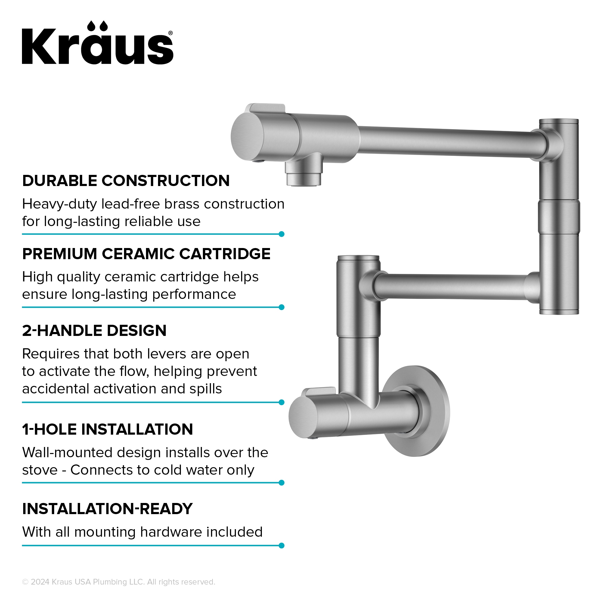 Kraus KPF-5003SFS Kitchen-Faucets - View #13