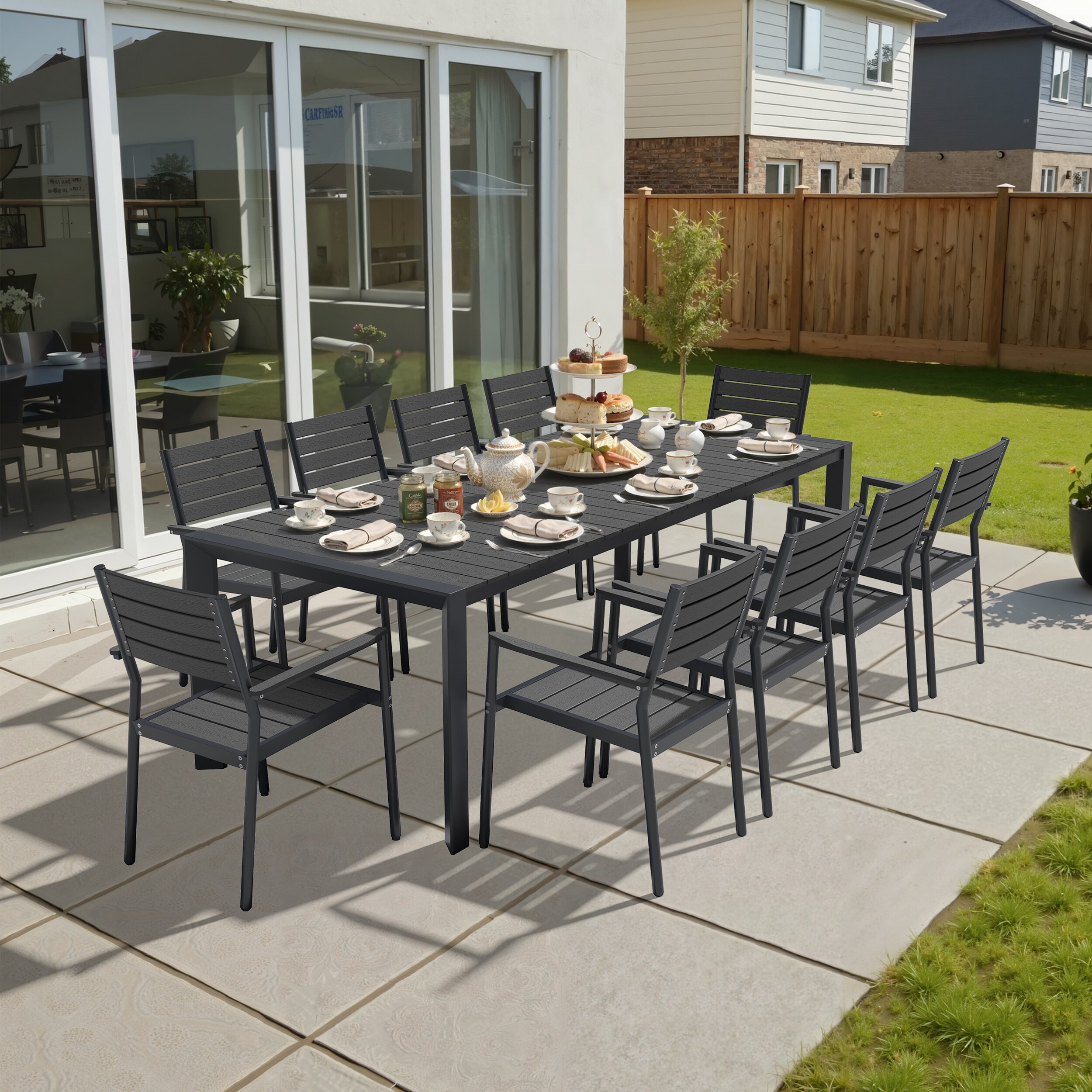Pellebant ST25-TD6238BLK240-10 Patio-Dining-Sets - View #2