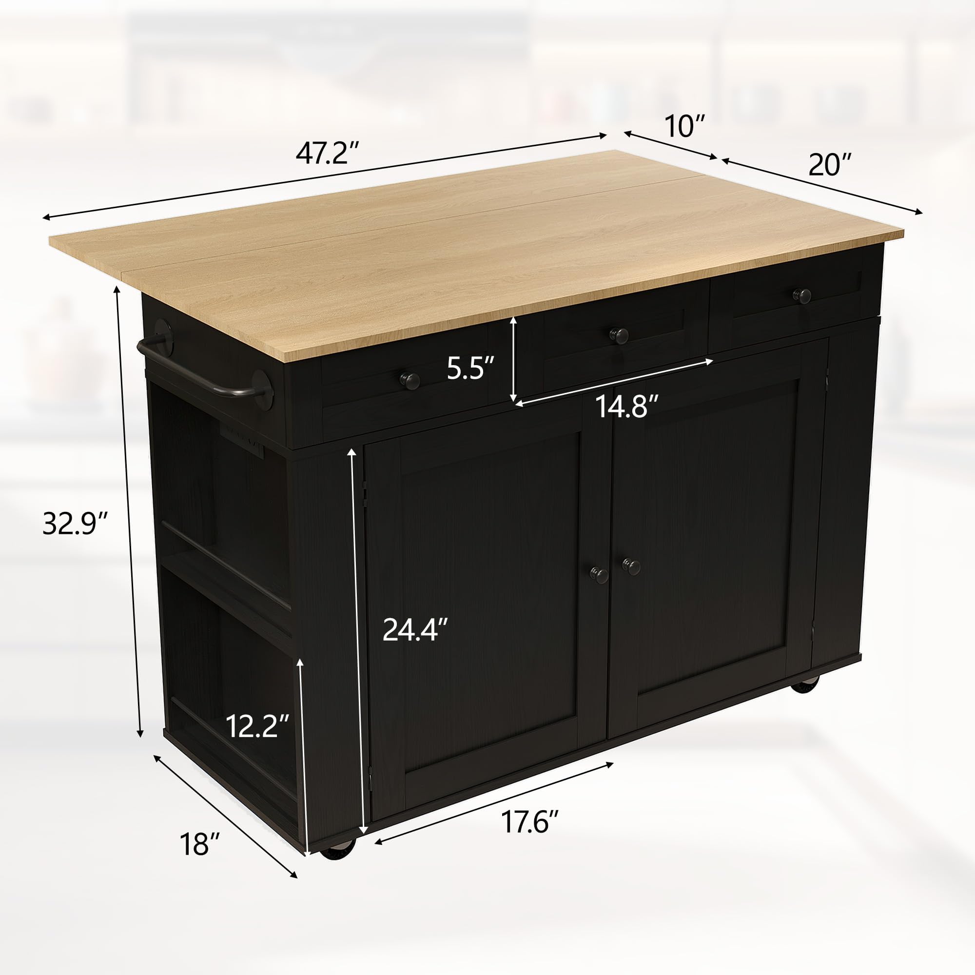 GarveeLife C3H-4QLHWUHYCZA-NB Kitchen-Furniture - View #2