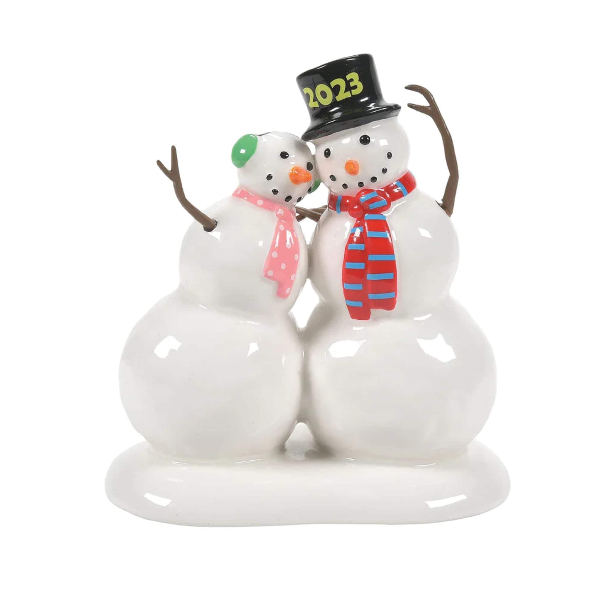 Department 56 Village Accessories Lucky The Snowman 2023 New Year's #6011455