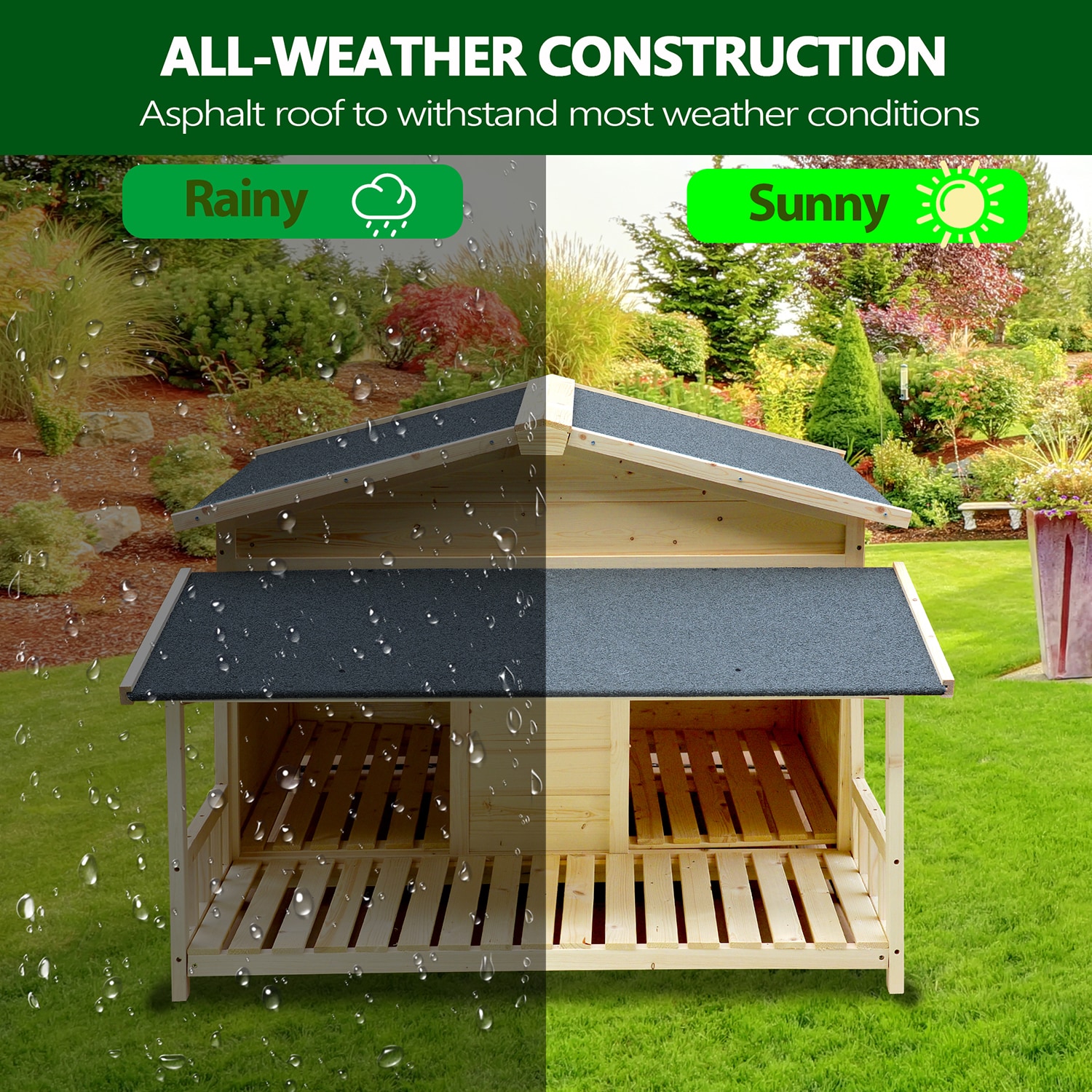 Mondawe MD-JJ37504 Chicken-Coops-Rabbit-Hutches - View #6