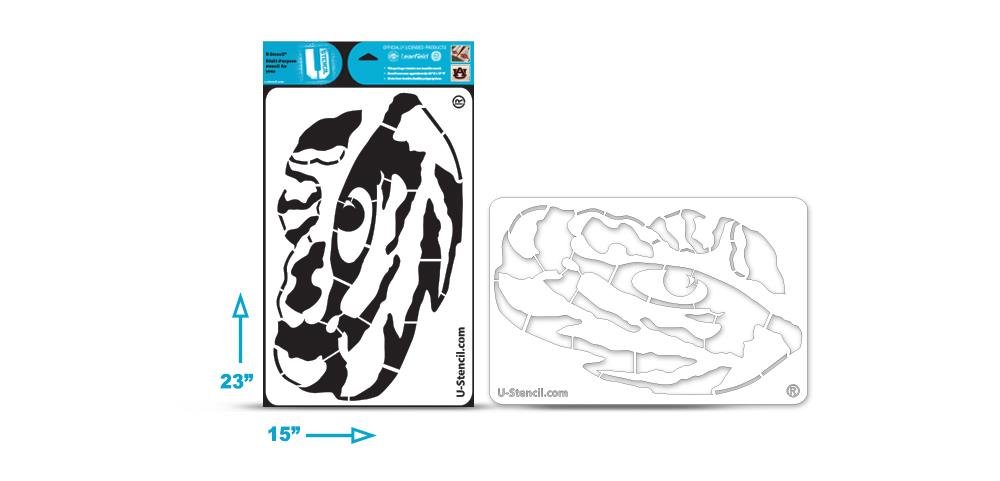 U-Stencil LSUOOS-503 Officially Licensed Multipurpose Collegiate Stencil