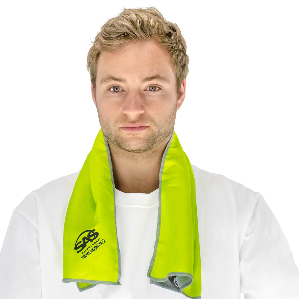 SAS Safety 7300-02 Yellow Cotton/polyester Neck wrap ( One size fits most )