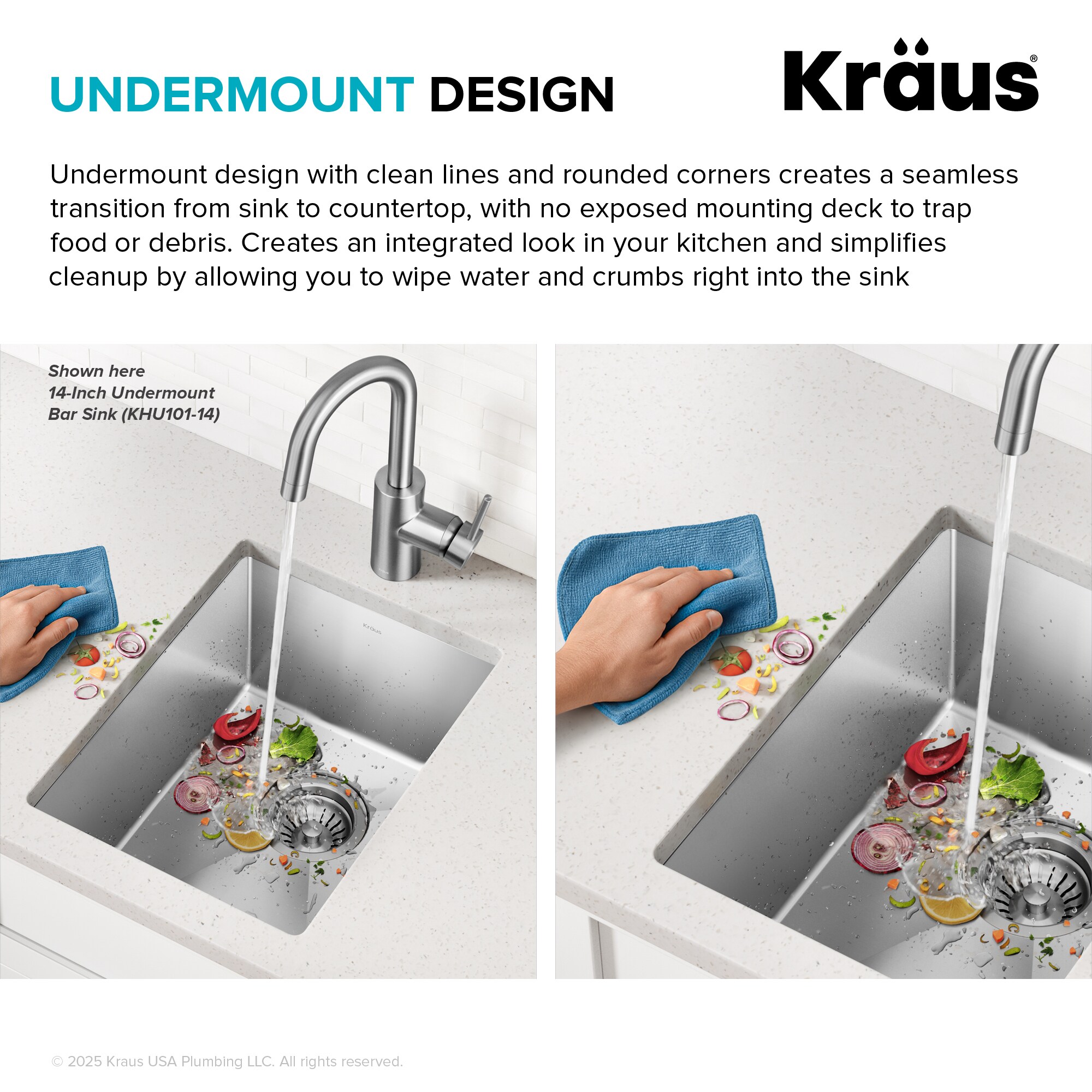 Kraus KHU101-17 Bar-Prep-Sinks - View #7