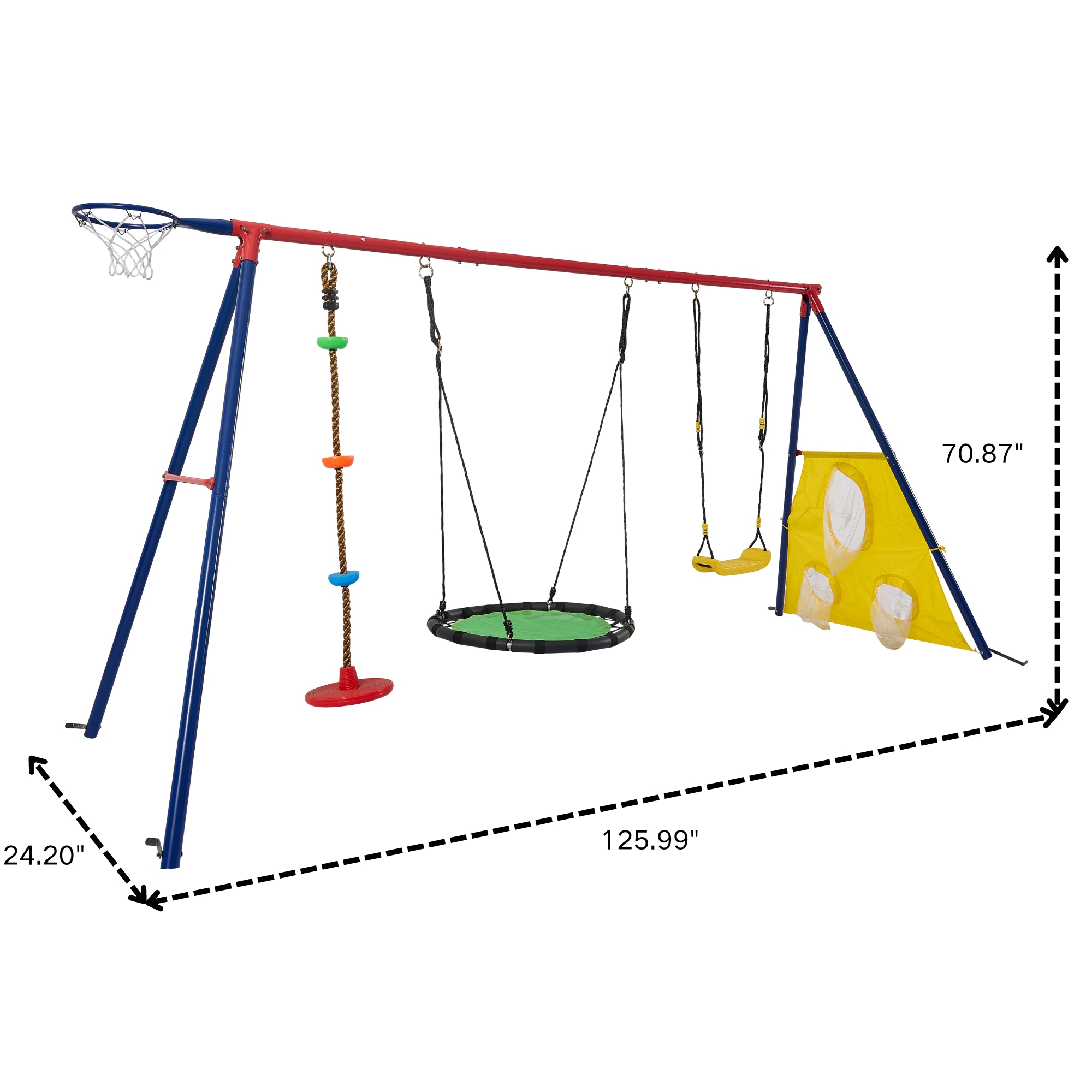 Runesay SS-7 Playset-Swings - View #4