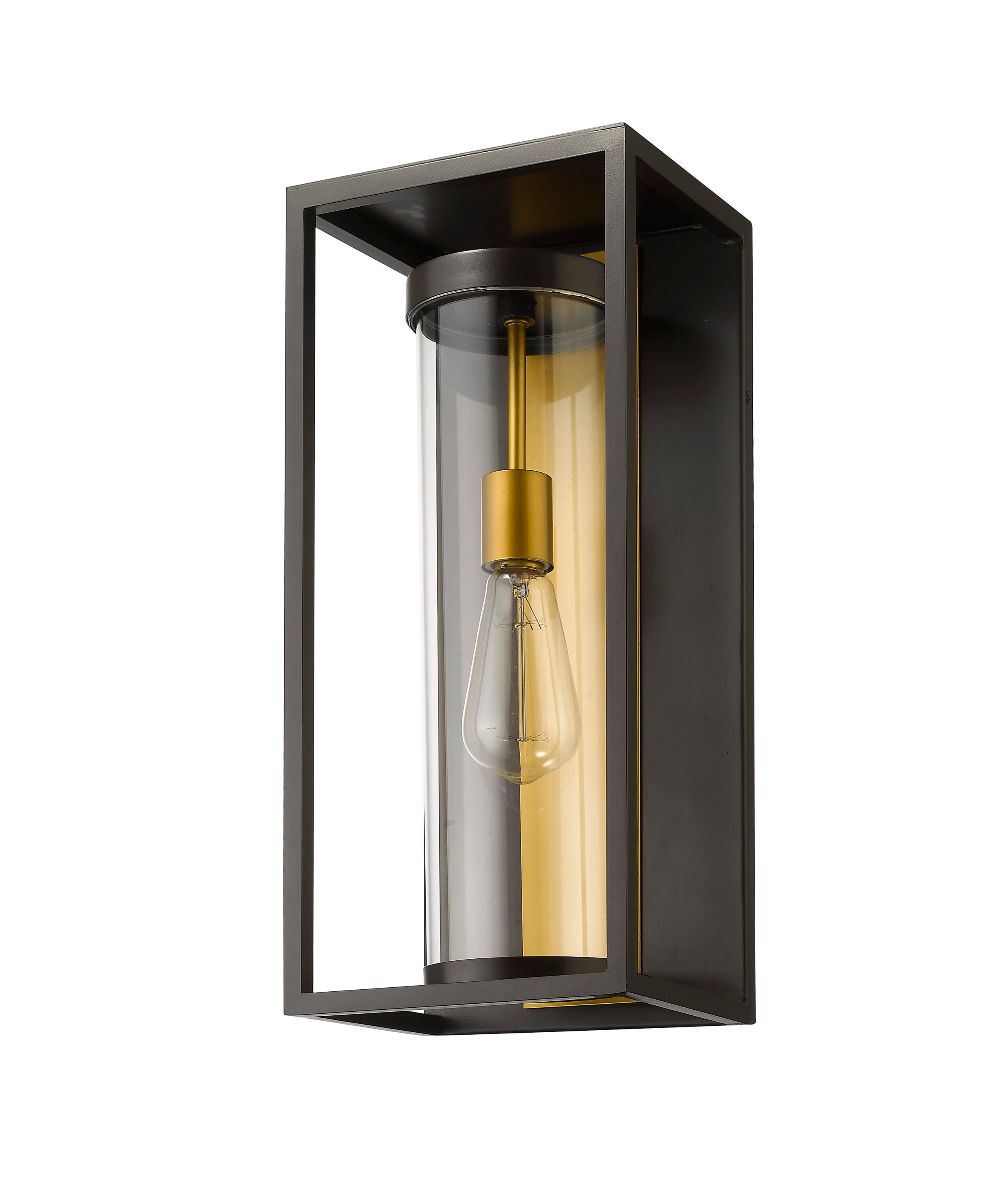 Z-Lite 584M-DBZ-OBS Dunbroch 1 -Light 18.25-in H Multiple finishes Multiple colors Hardwired Outdoor Wall Light