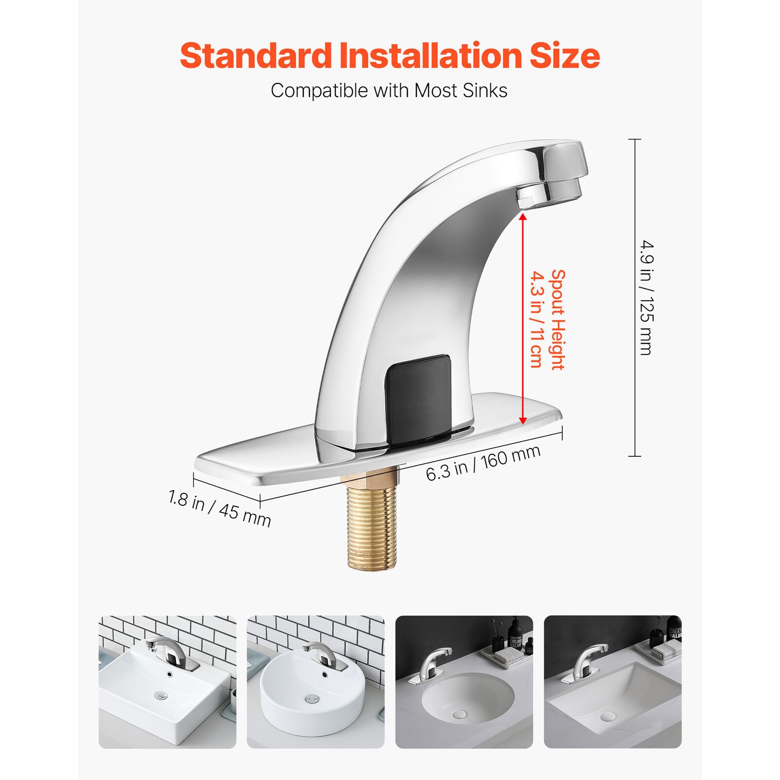 Mecale YAS-D664J6 Lavatory-Faucets - View #3