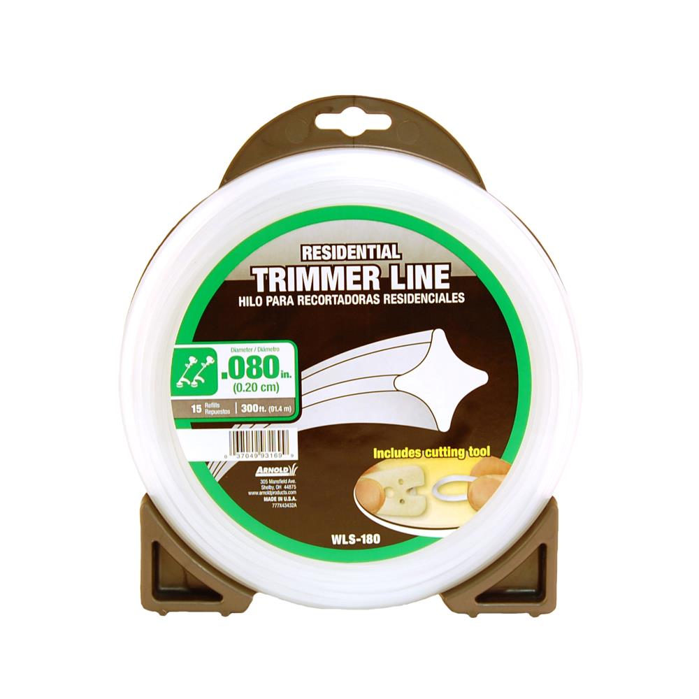 Arnold Maxi Edge Commercial 0.065-in x 440-ft Spooled Trimmer Line in the String  Trimmer Line department at