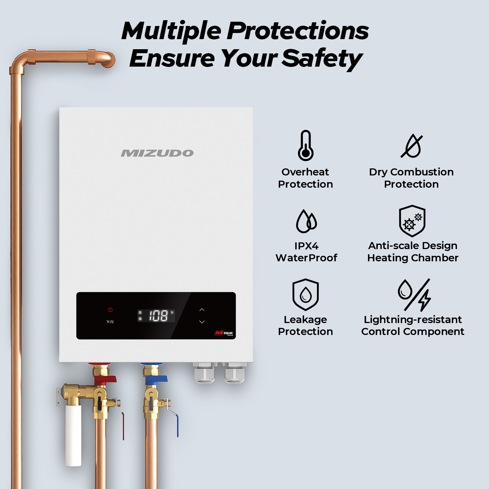 Mizudo ET027A0W Gas-Water-Heaters - View #2