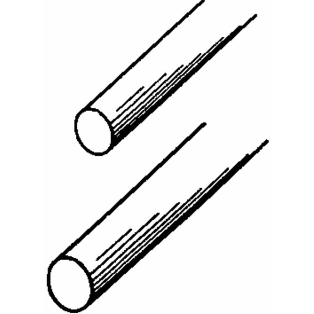 K&S Precision Metals K S PRECISION METALS 507 1/8 x 36 Music Wire #507-128F