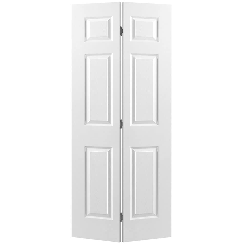 Masonite Traditional 36-in X 80-in 6-panel Textured Hollow Core Primed ...