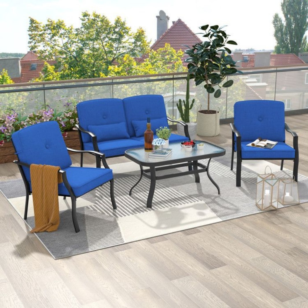 AHIOU HOME ZAAHG-755296PS Patio-Conversation-Sets - View #2