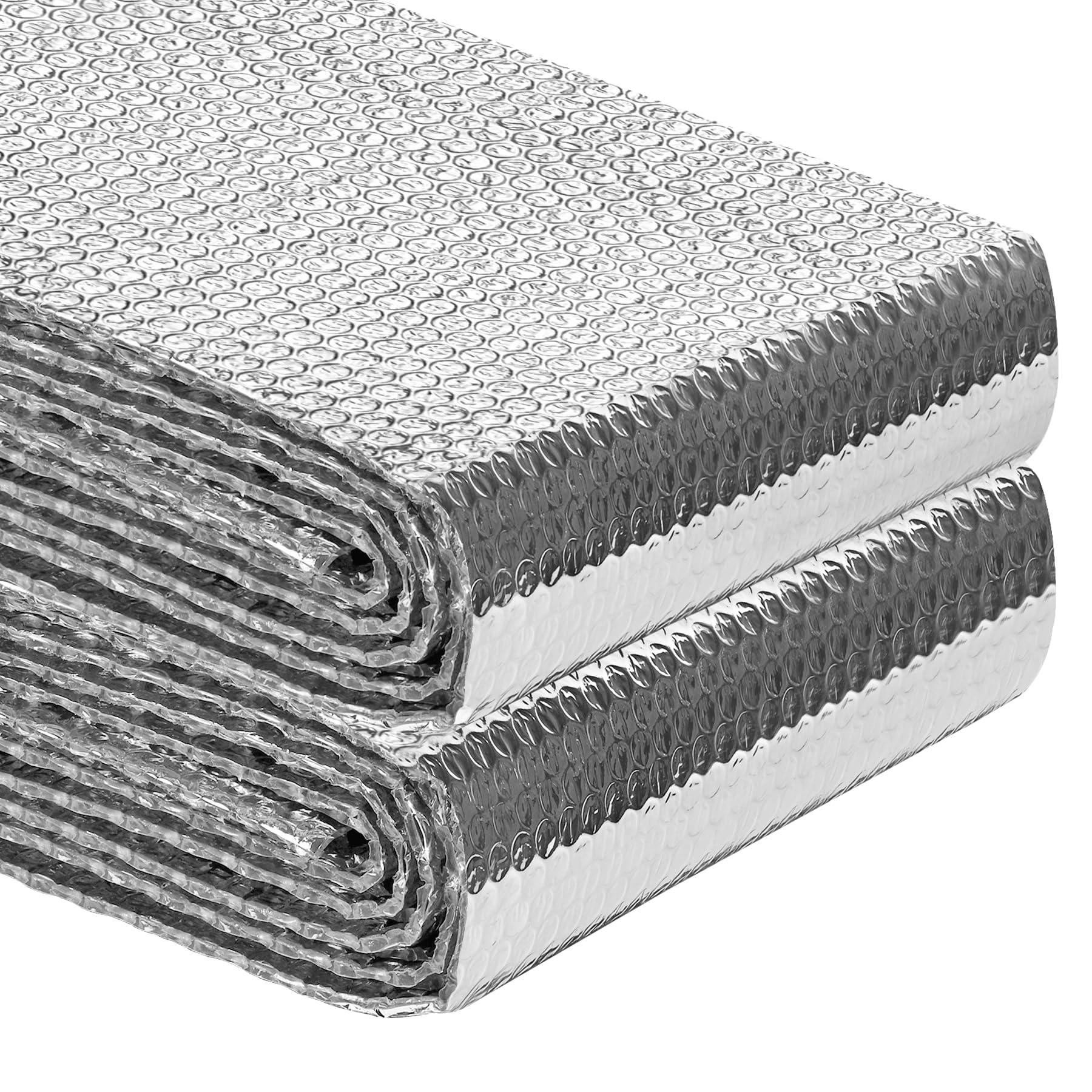 AKSCYZM  Reflective Insulation Roll 23.6inch x 10Ft Double Bubble Aluminum Foil Thermal Shield Radiant Barrier for Winter RV Window Cold