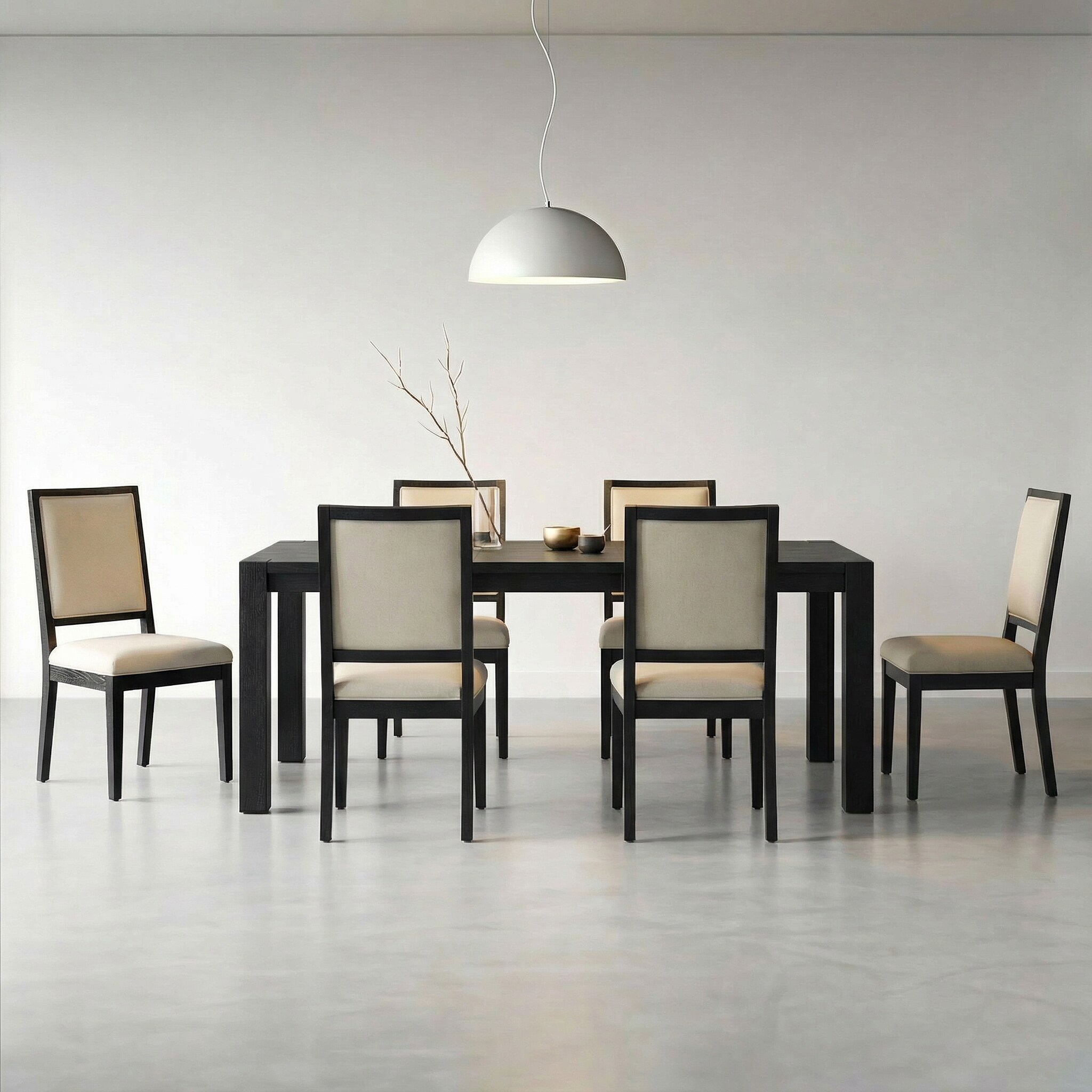 FARATI D2013DTC-6-BLACK Dining-Sets - View #2