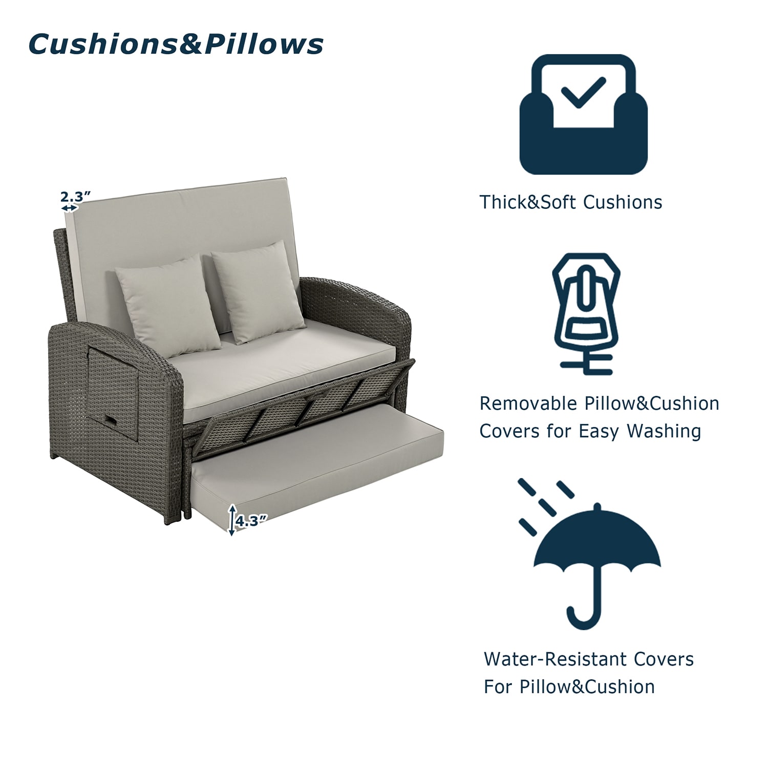 Bybafun YA0100356 Patio-Sofas-Daybeds - View #15