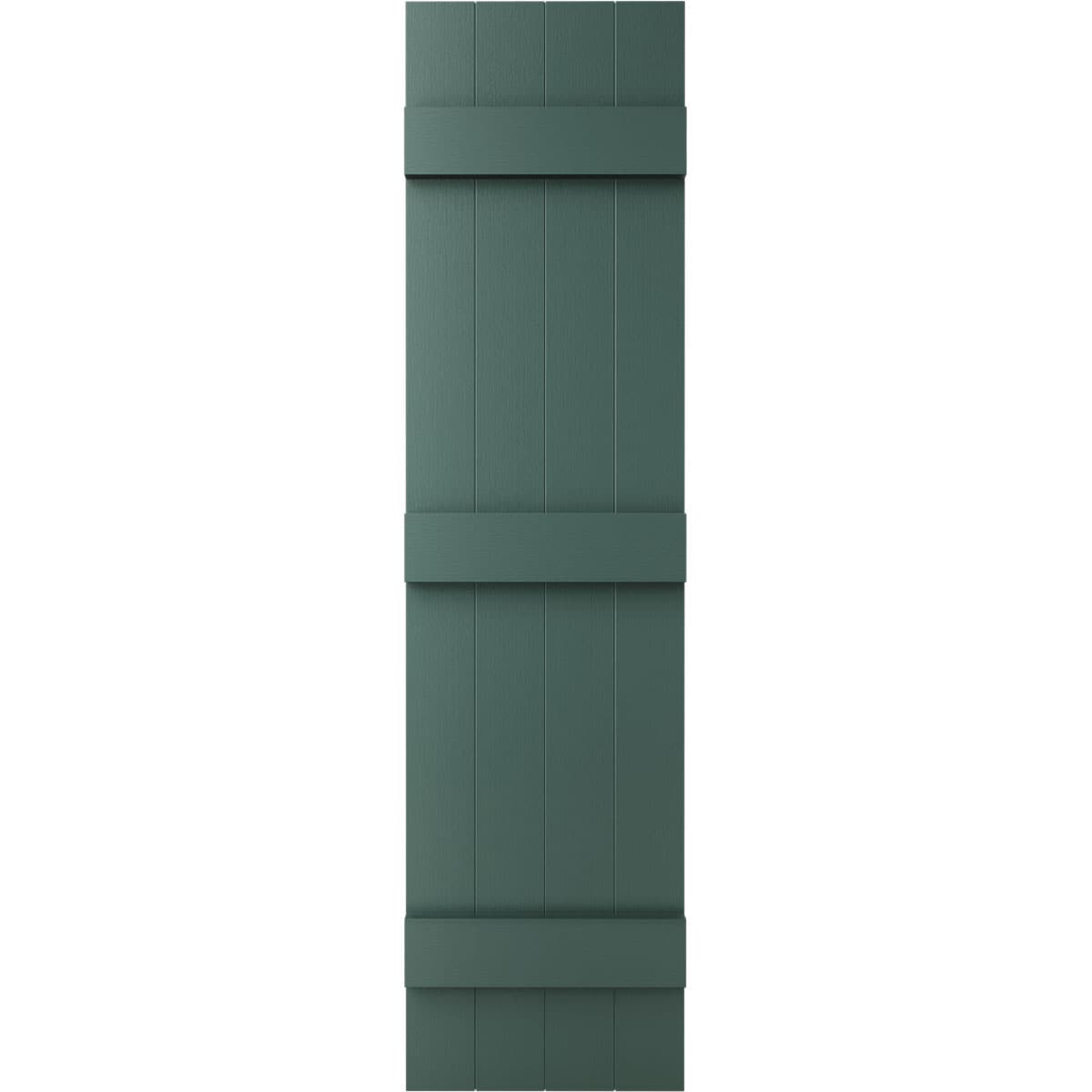 Ekena Millwork LJ4C14X07000FG 14-in W x 70-in H Forest Green Board and batten Exterior Shutters ( 2 -Pack )