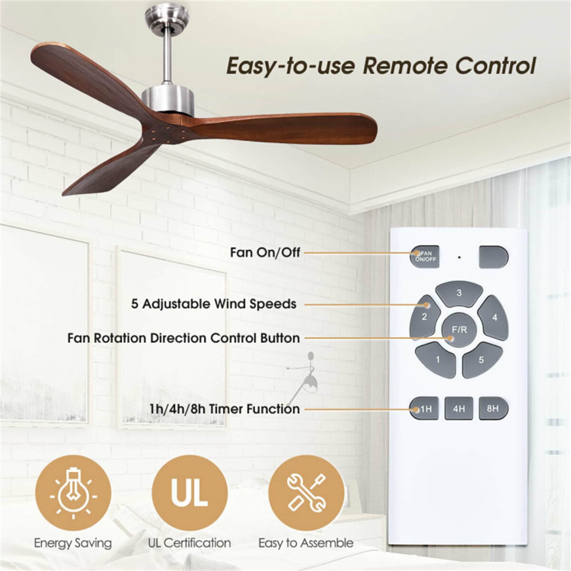 BABOOM BOM-5950ORYU Ceiling-Fans - View #3