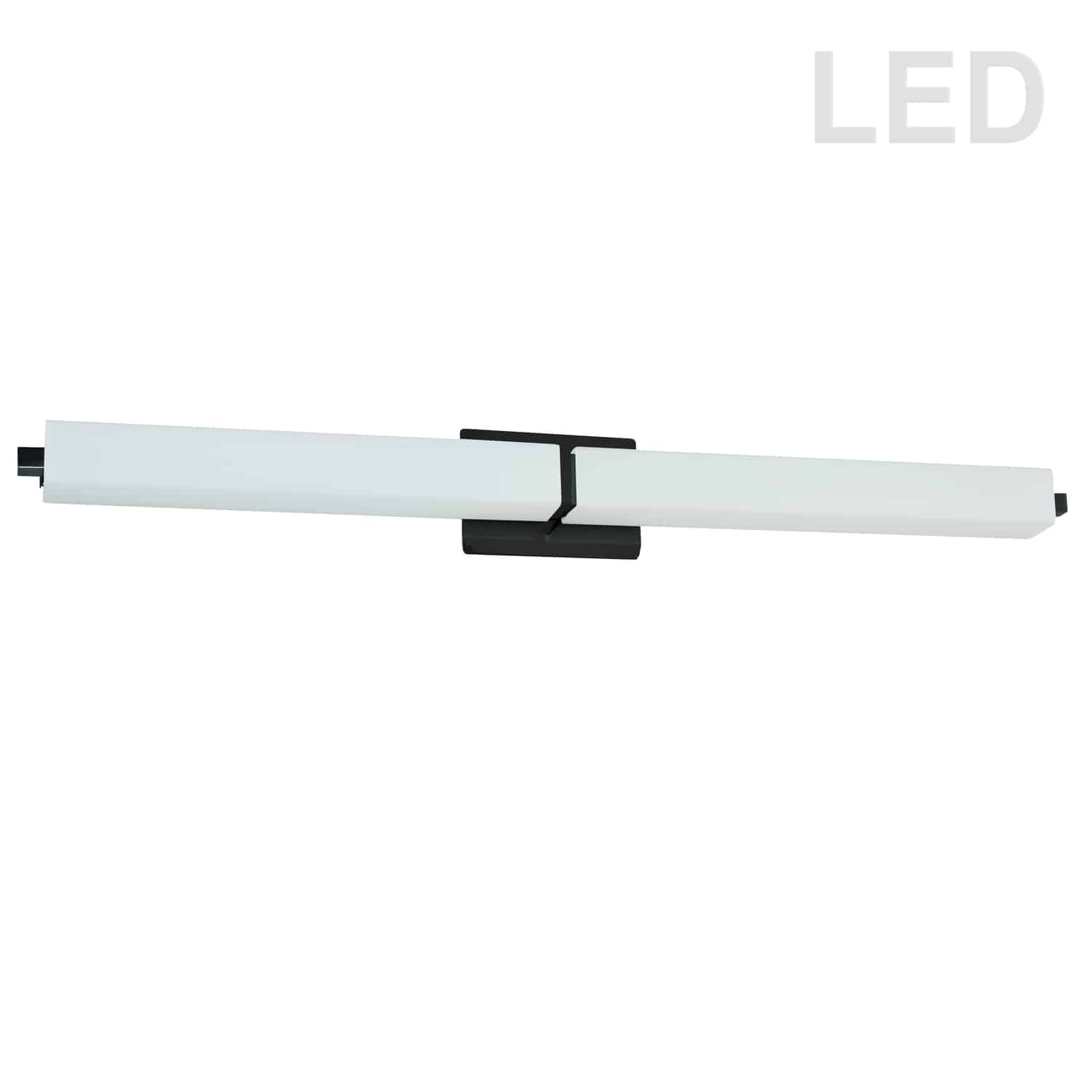Dainolite VLD-172-36-MB 39-in 1-Light Matte Black LED Modern/Contemporary Vanity Light