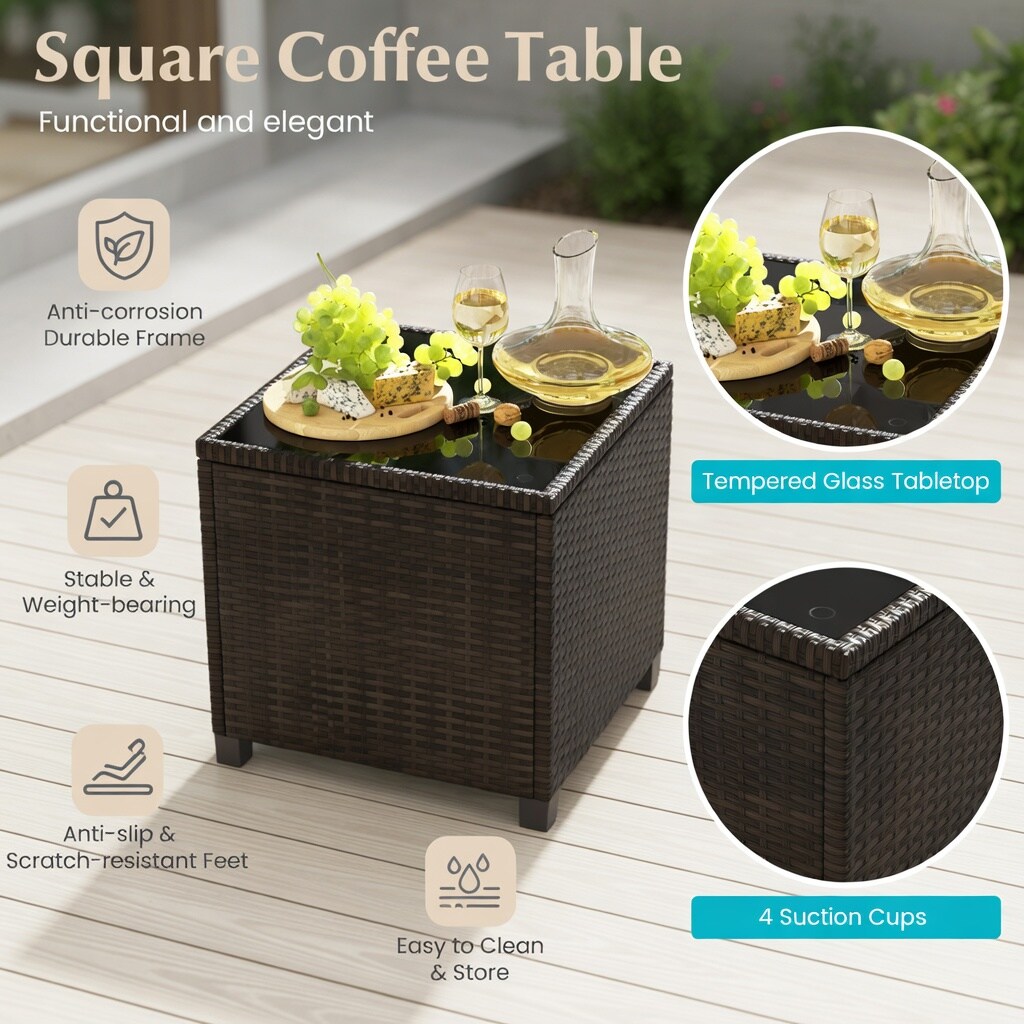 Choco Moon WYC-WQ54585-LS Patio-Conversation-Sets - View #5
