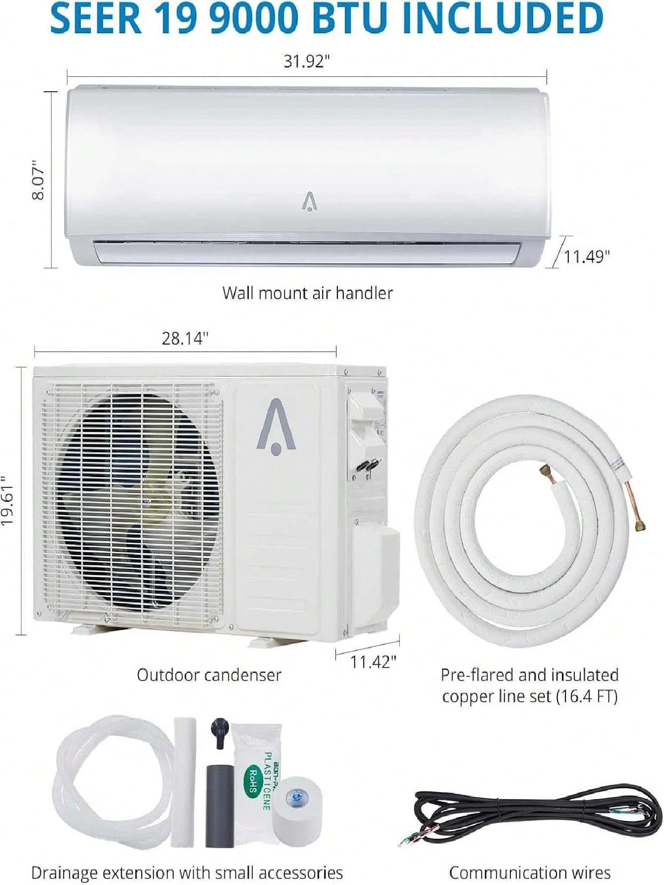 WhizMax BY-PHO-0YVD50HM Wall-Air-Conditioners - View #2
