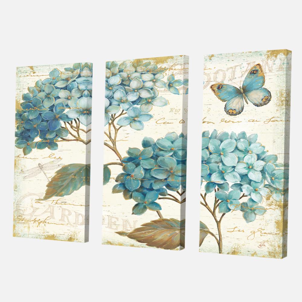 Designart 32-in H x 48-in W Floral Print on Canvas at Lowes.com