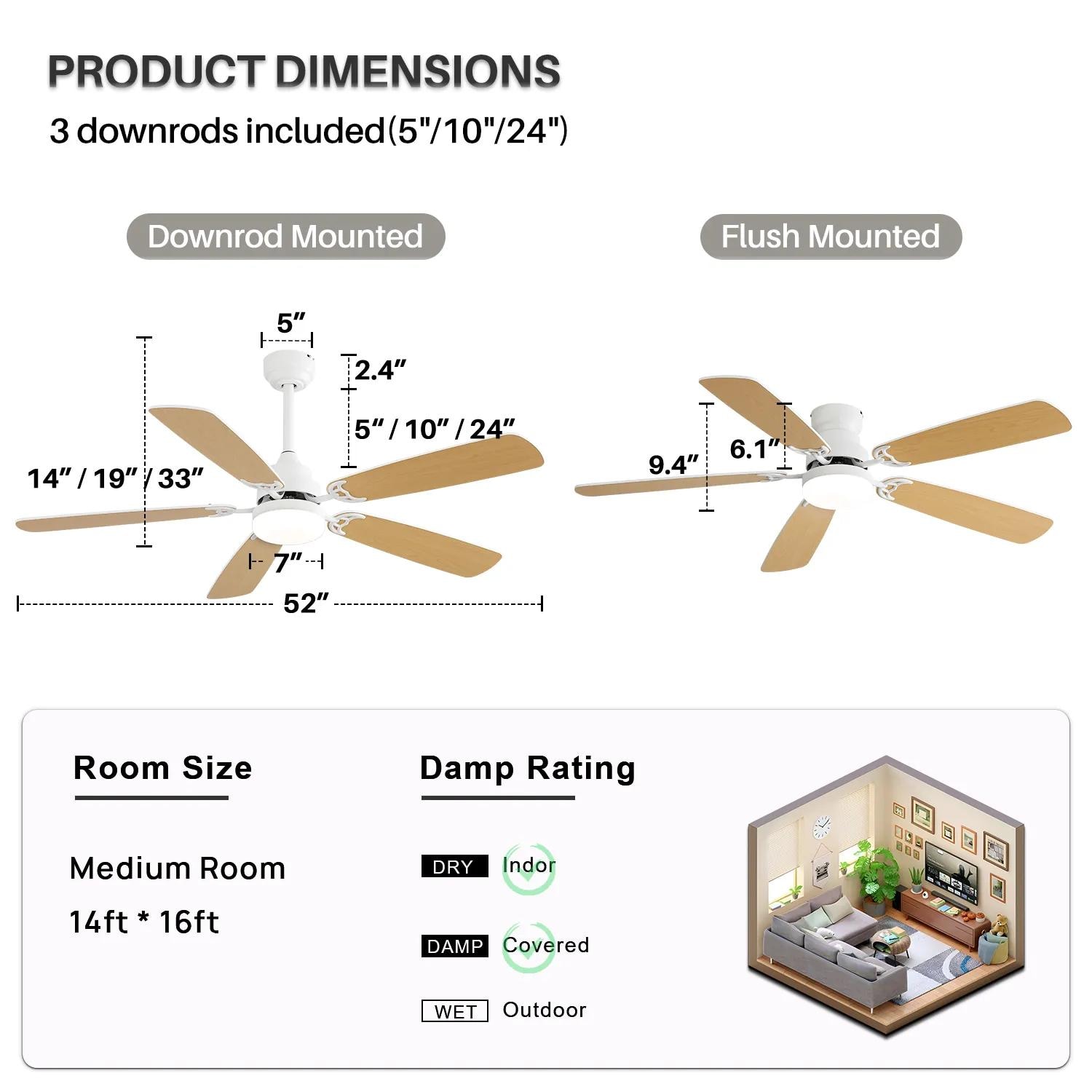 Bayfeve BFKS-46291-CF Ceiling-Fans - View #13
